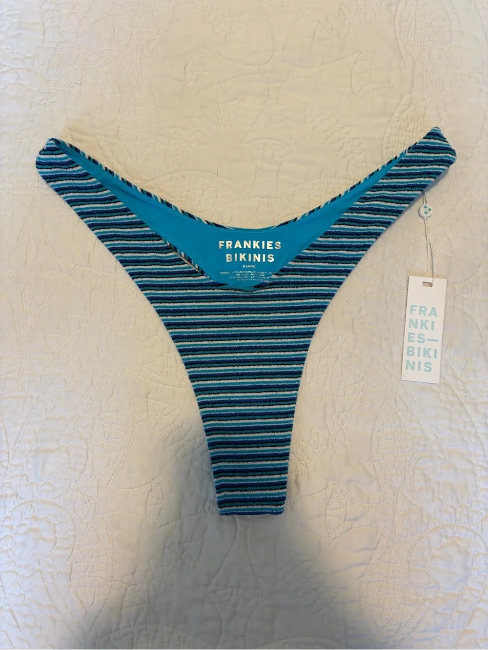 Frankies Bikinis- Thong Bikini Bottoms